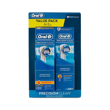 Oral-B Precision Clean Brush Head Refill - 8 Pack